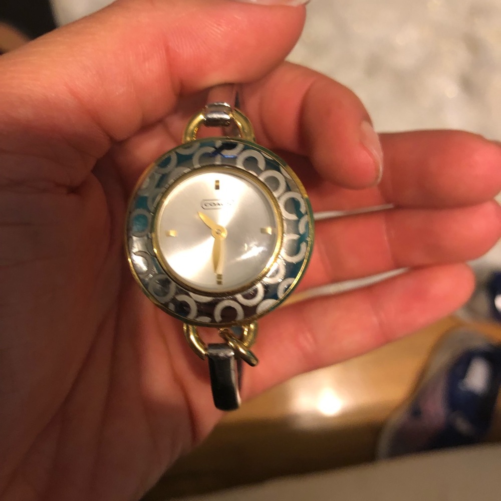 Coach bracelet watch